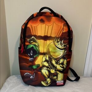 Sprayground Marvin Martian VS Astromane Backpack Looney Toons Collab